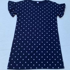 Old Navy dress navy blue with white daisy flowers